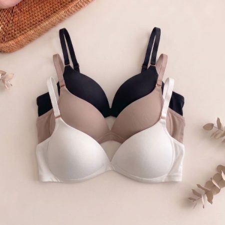 PACK (llevá 3 x 2)  Corpiño triángulo taza ultra Soft
